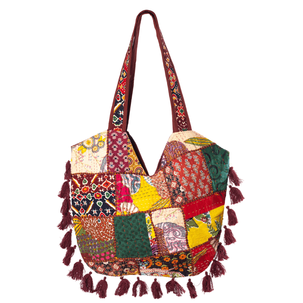 Luxurious Patchwork Handbag
