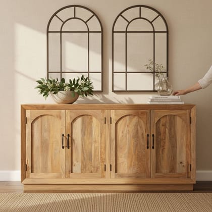 Wooden Sideboard & Dresser-Cupboard Cabinet