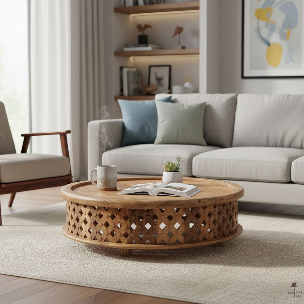 Wooden Coffee Table-Side Table Furniture