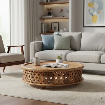 Wooden Coffee Table-Side Table Furniture