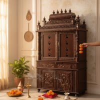 Wooden Pooja Temple Mandir