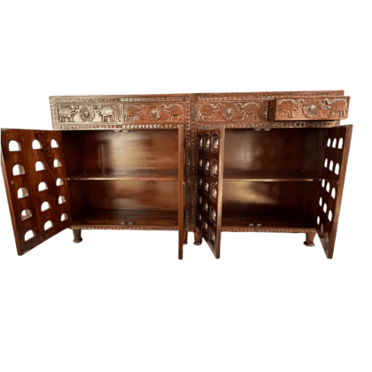 Wooden Storage Almirah-Cubboard Home Living Room Furniture