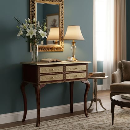 Wooden SideBoard Cabinet Desk