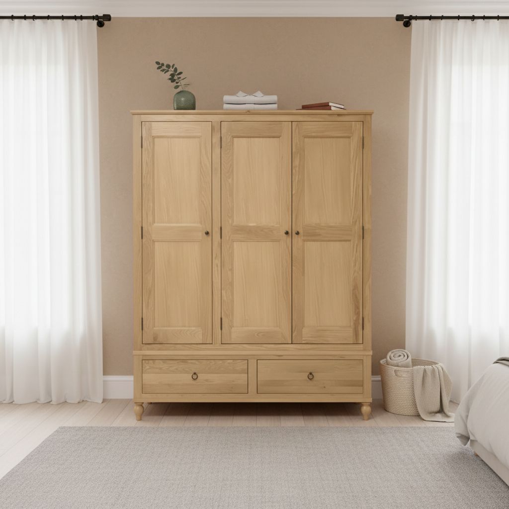 Wood Wardrobe Shelves Drawers-Cupboard