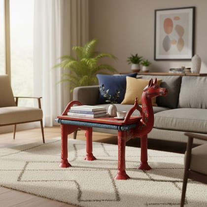 Camel Shaped Wooden Coffee Tables For Home & Office